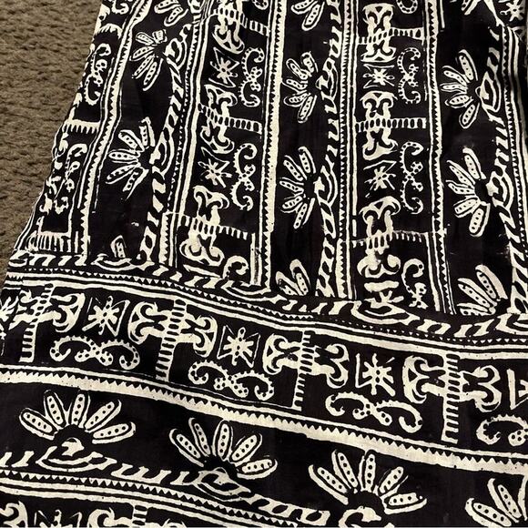 Bell By Alicia Bell Boho V-Neck Silk Blend Midi Dress - Picture 8 of 8